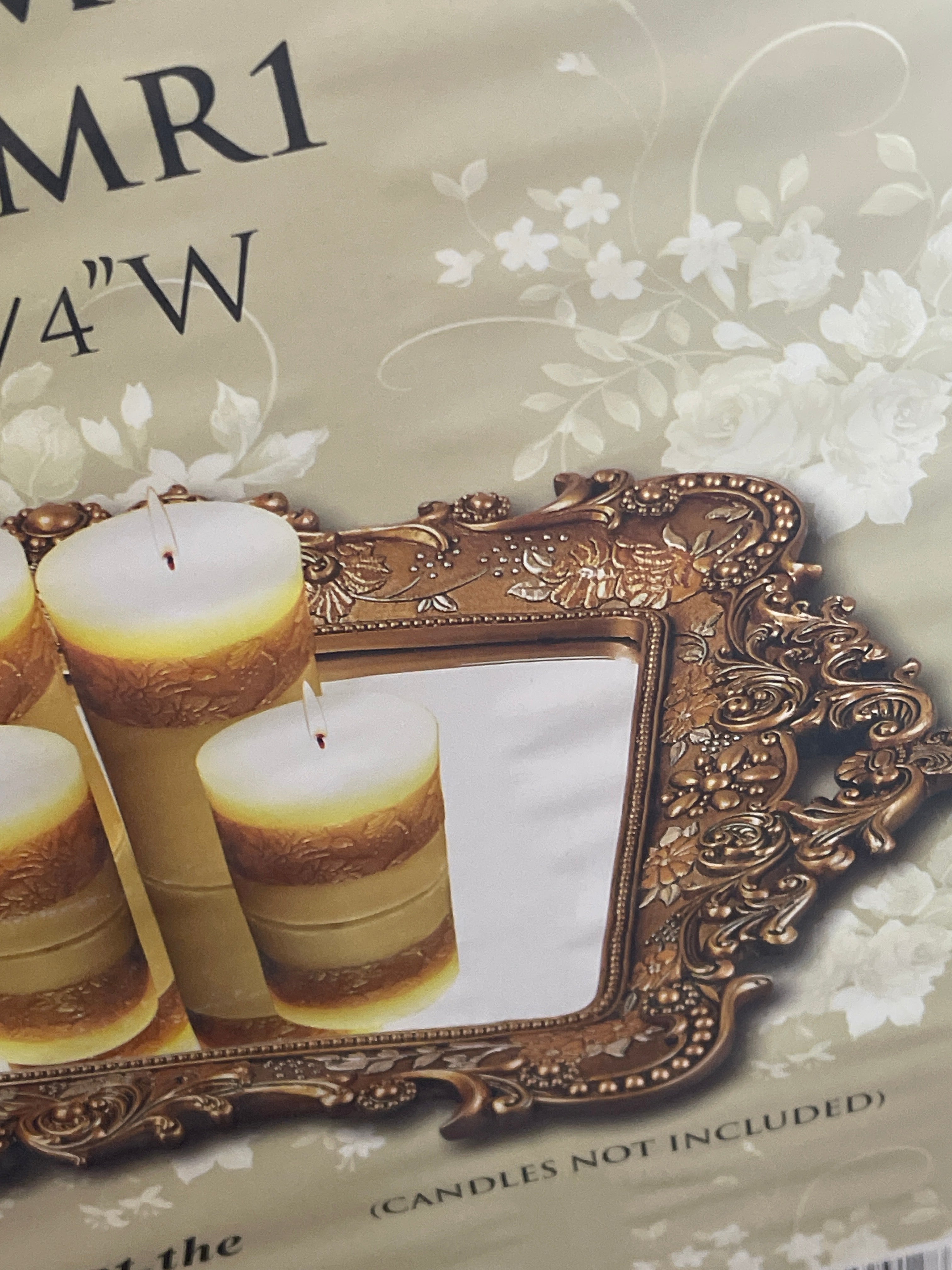 Victorian Rose Gold Mirror