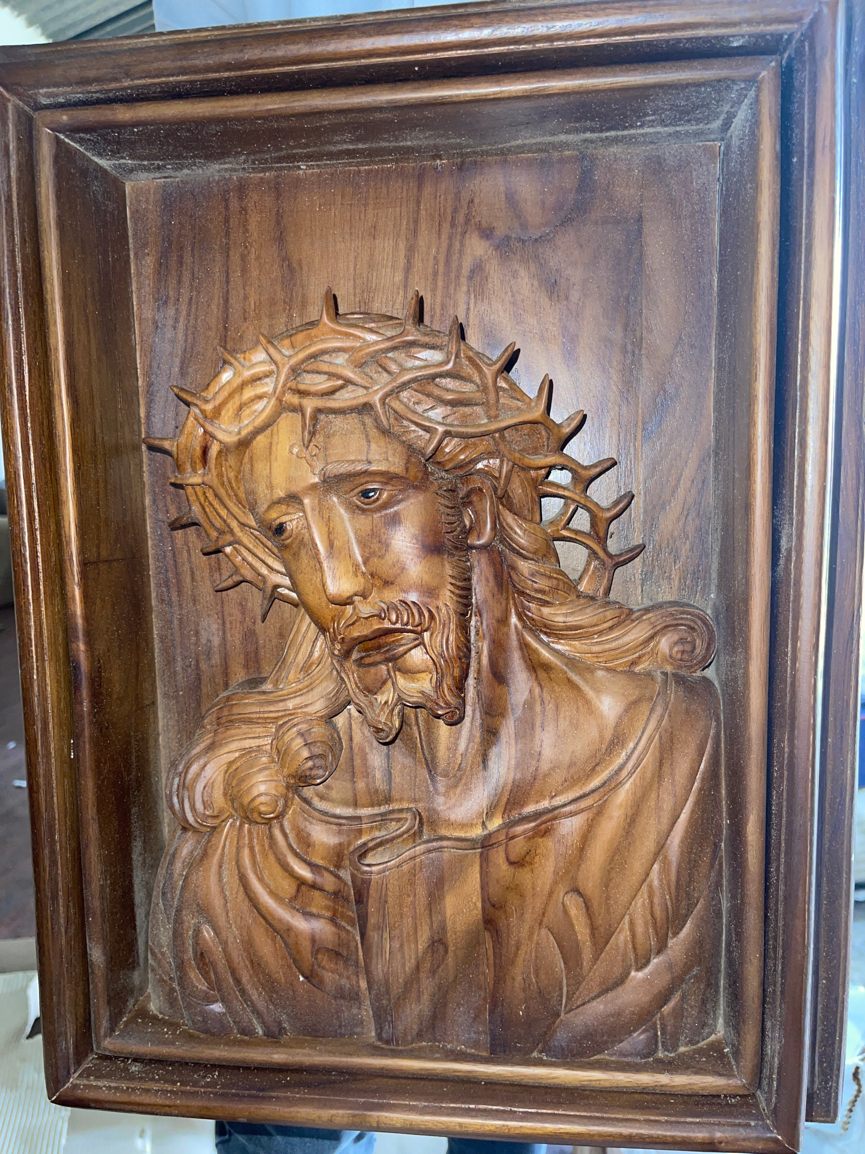 Jesus Christ hand card from Indonesia