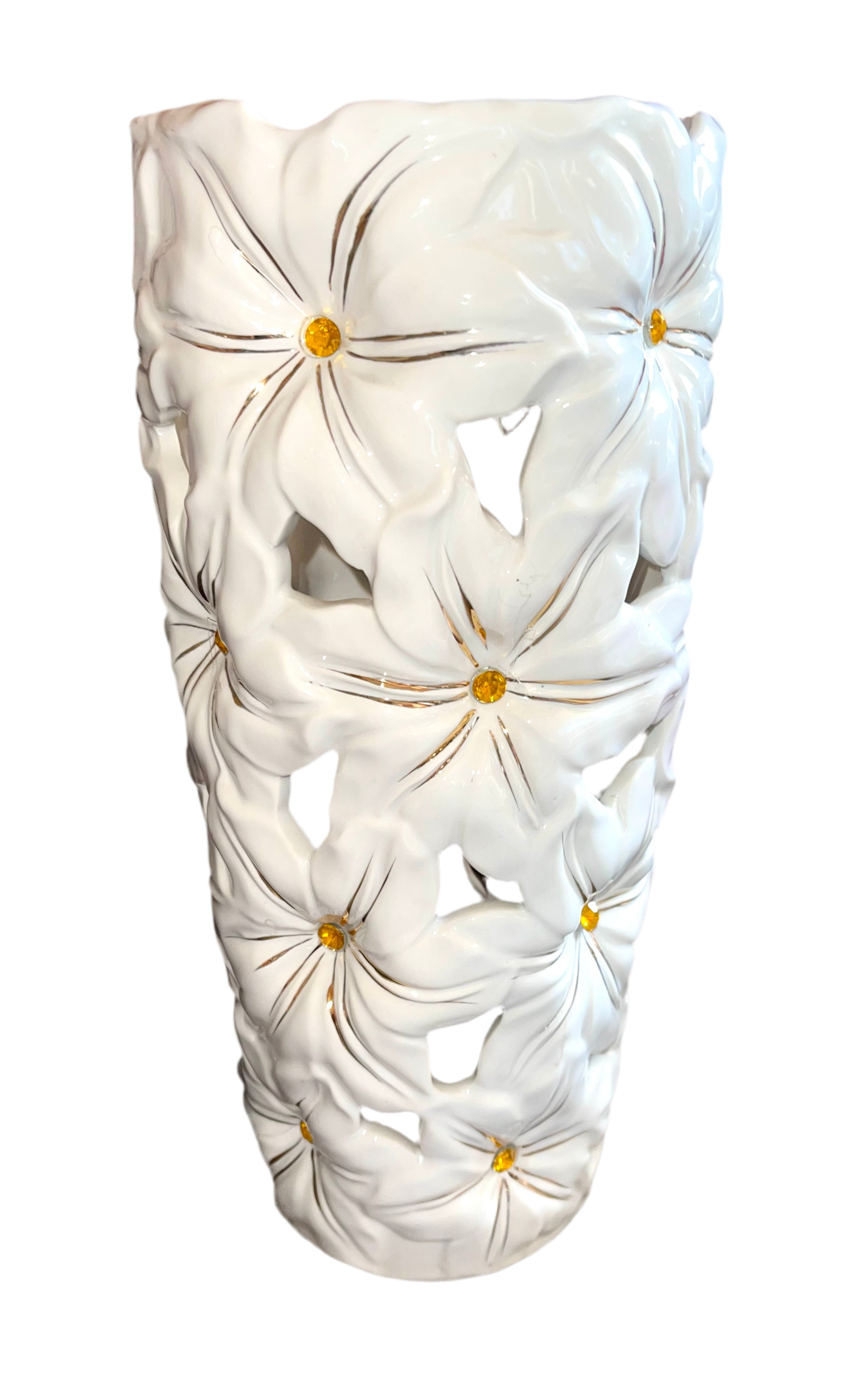Sunflower porcelain VASE