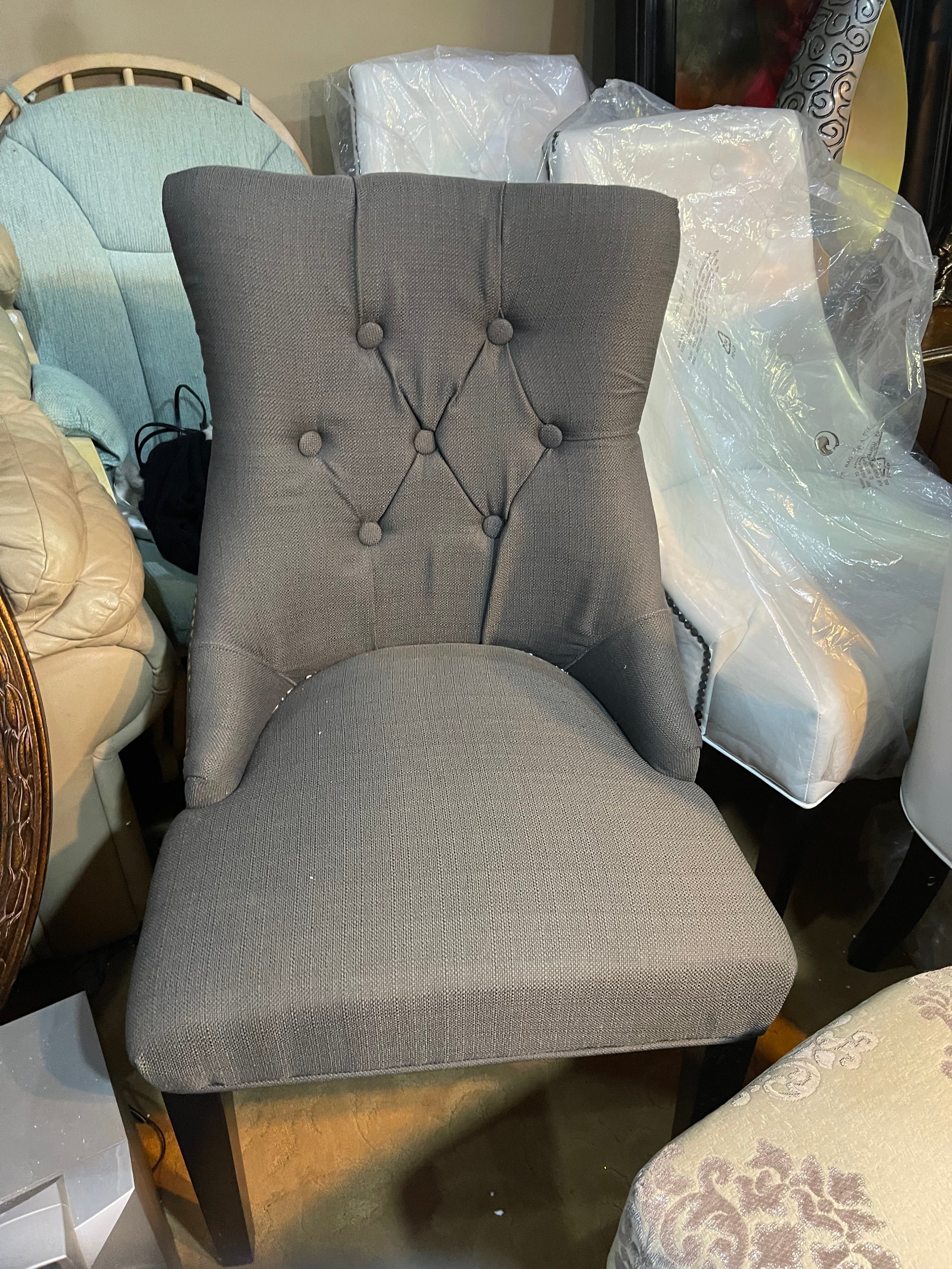 Cantley Upholstered
Dining Side Chair Grey (Set of 4)