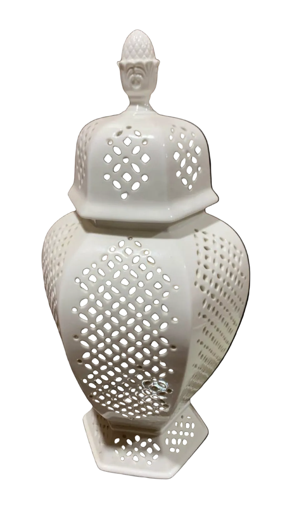 Ceramic 15th century KING palaces style candle light holder