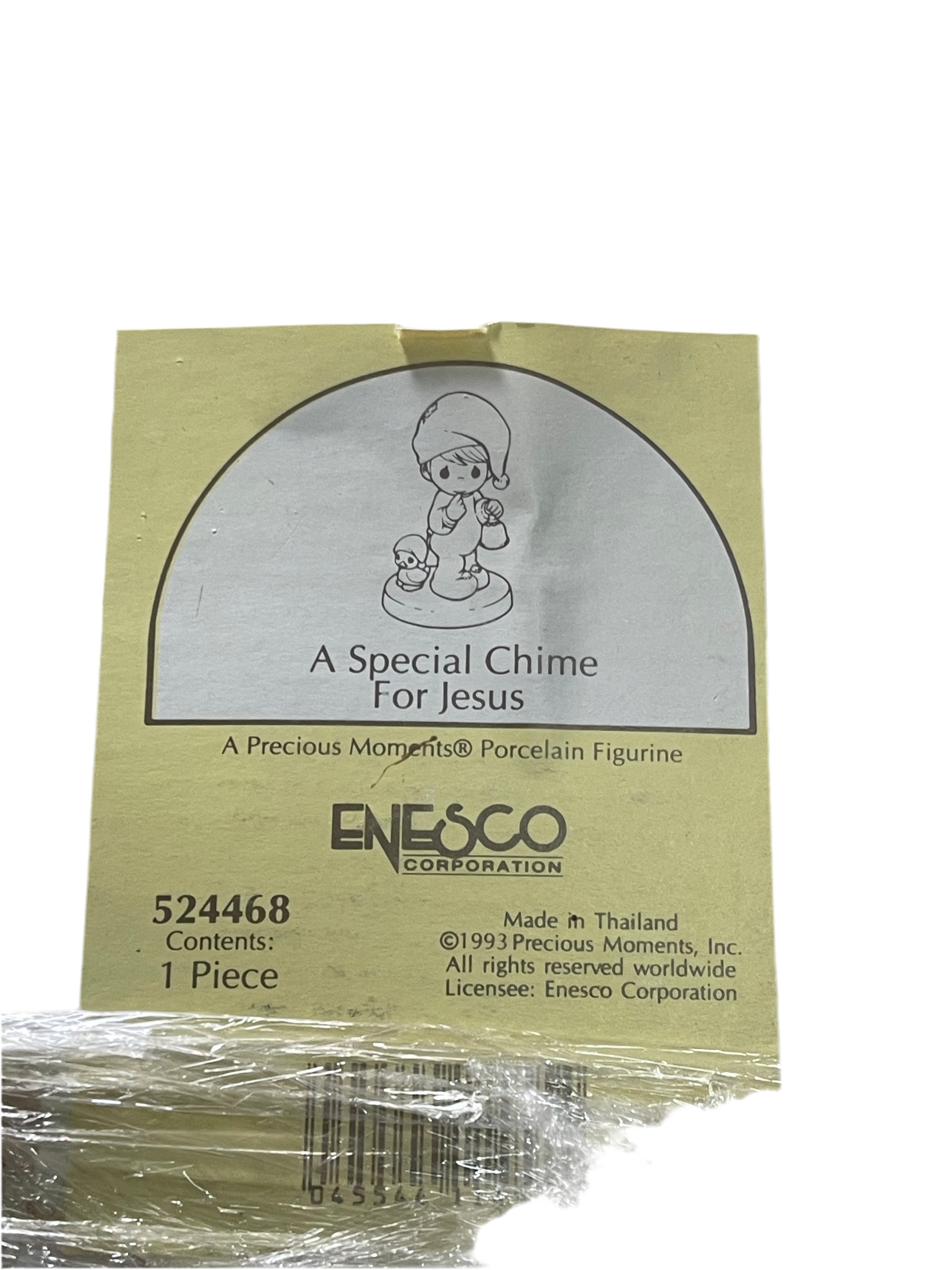 A Special Chime For Jesus Precious Moments Figurine