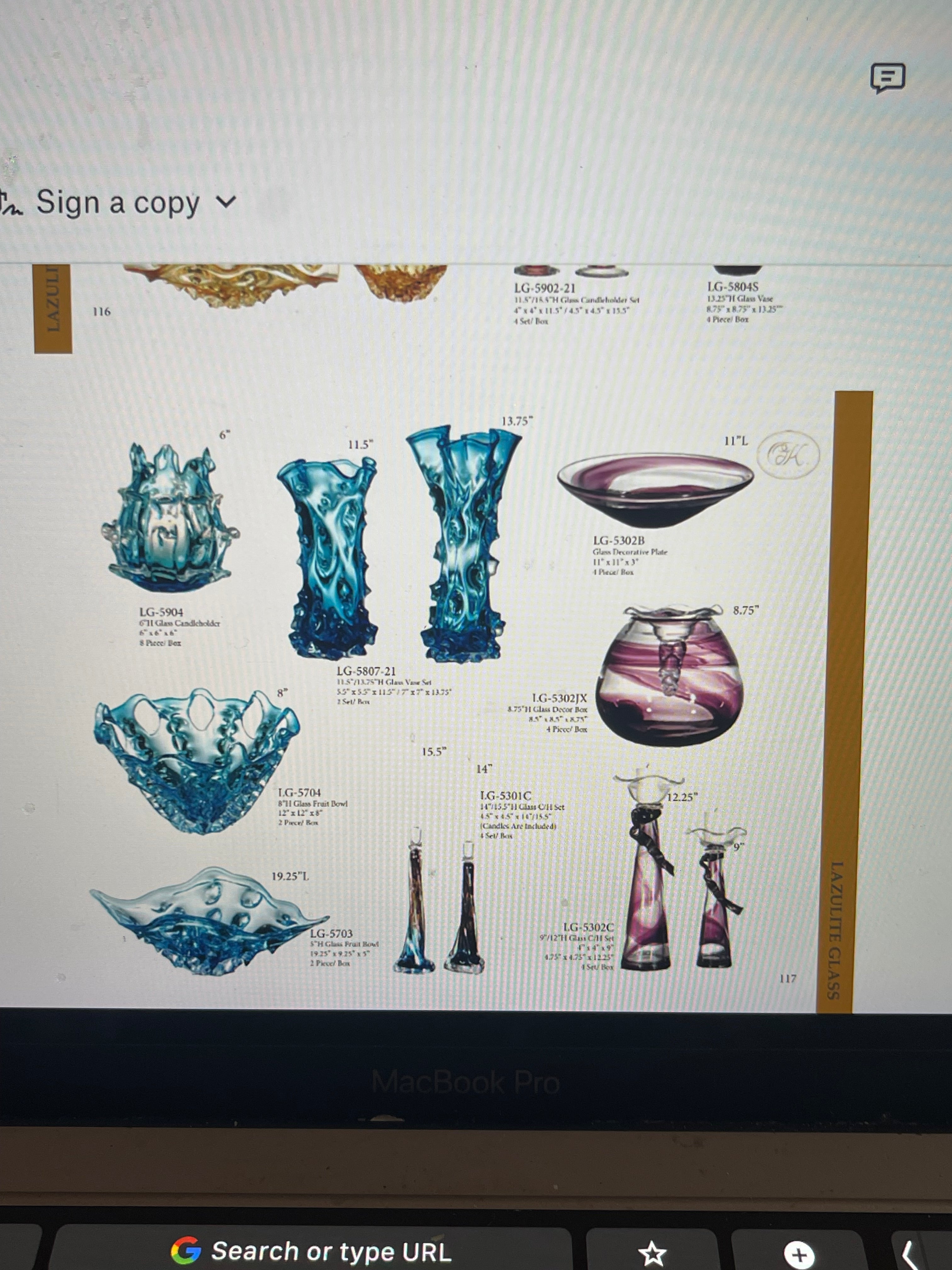 Aqua Blue Ocean Water Shell Shape Decorative Bowl