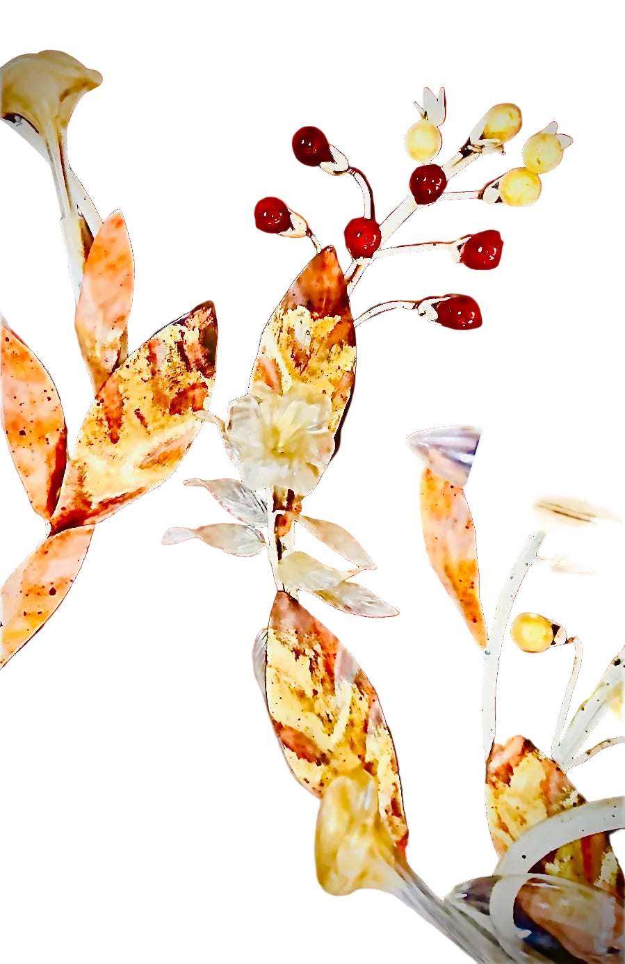 The classic appliques in Murano glass