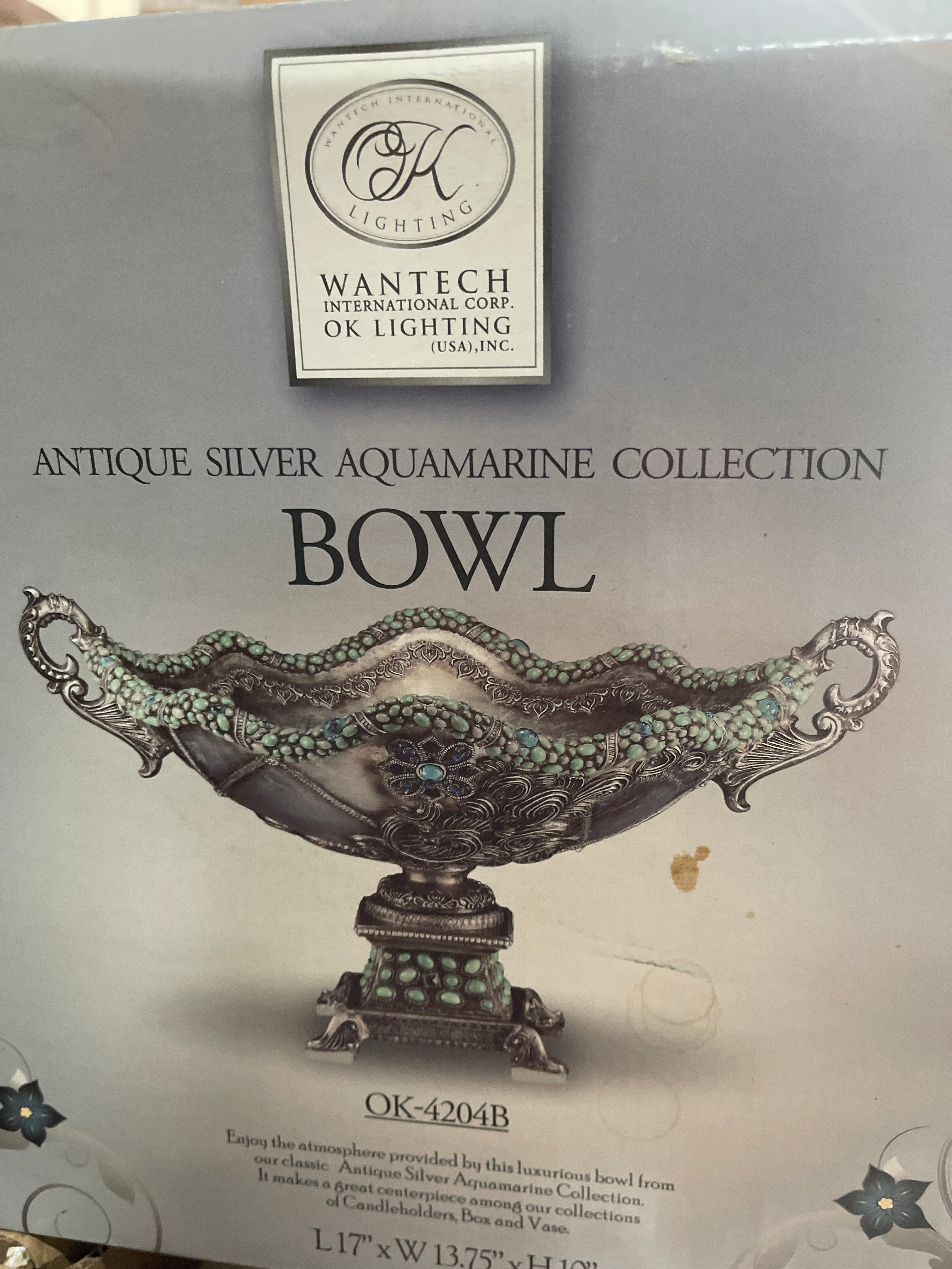 Antique silver Quamarine collection