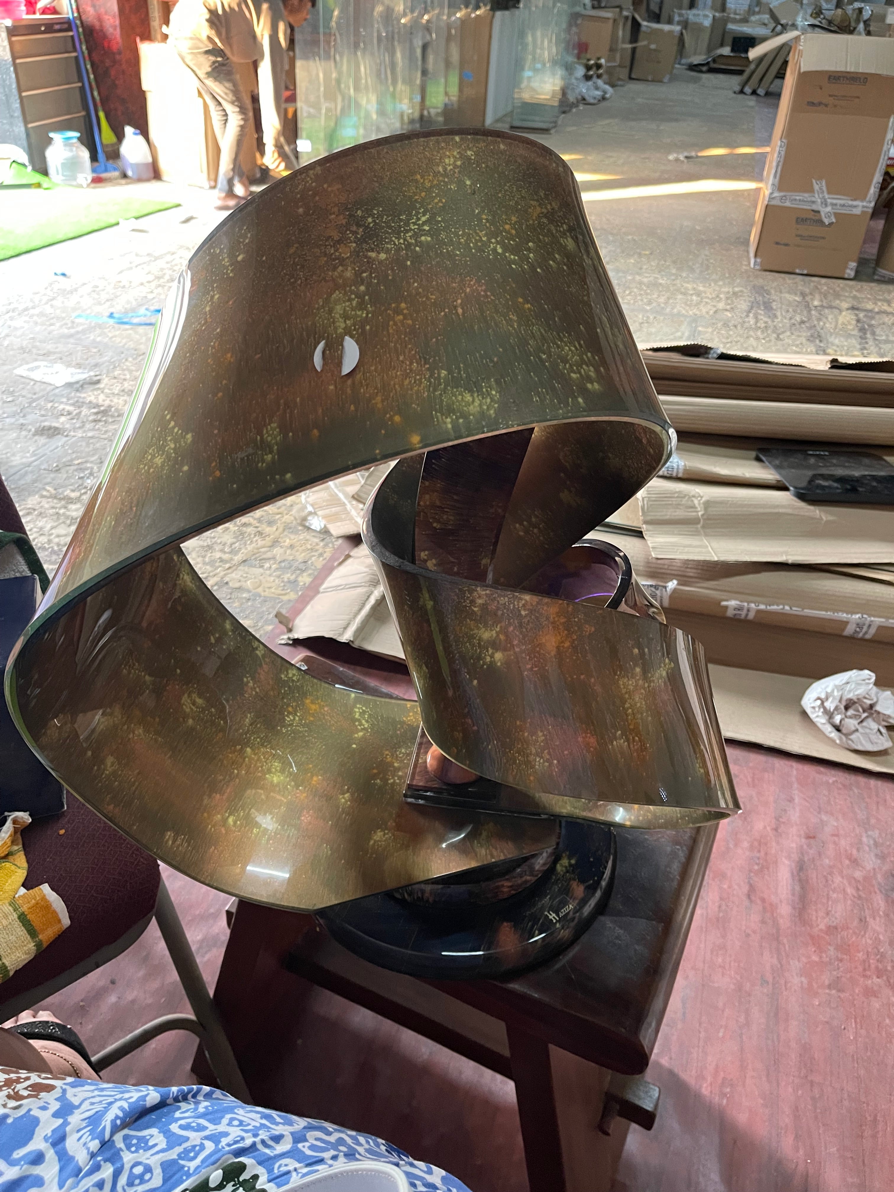 Acrylic sculpture by Shlomi Haziza