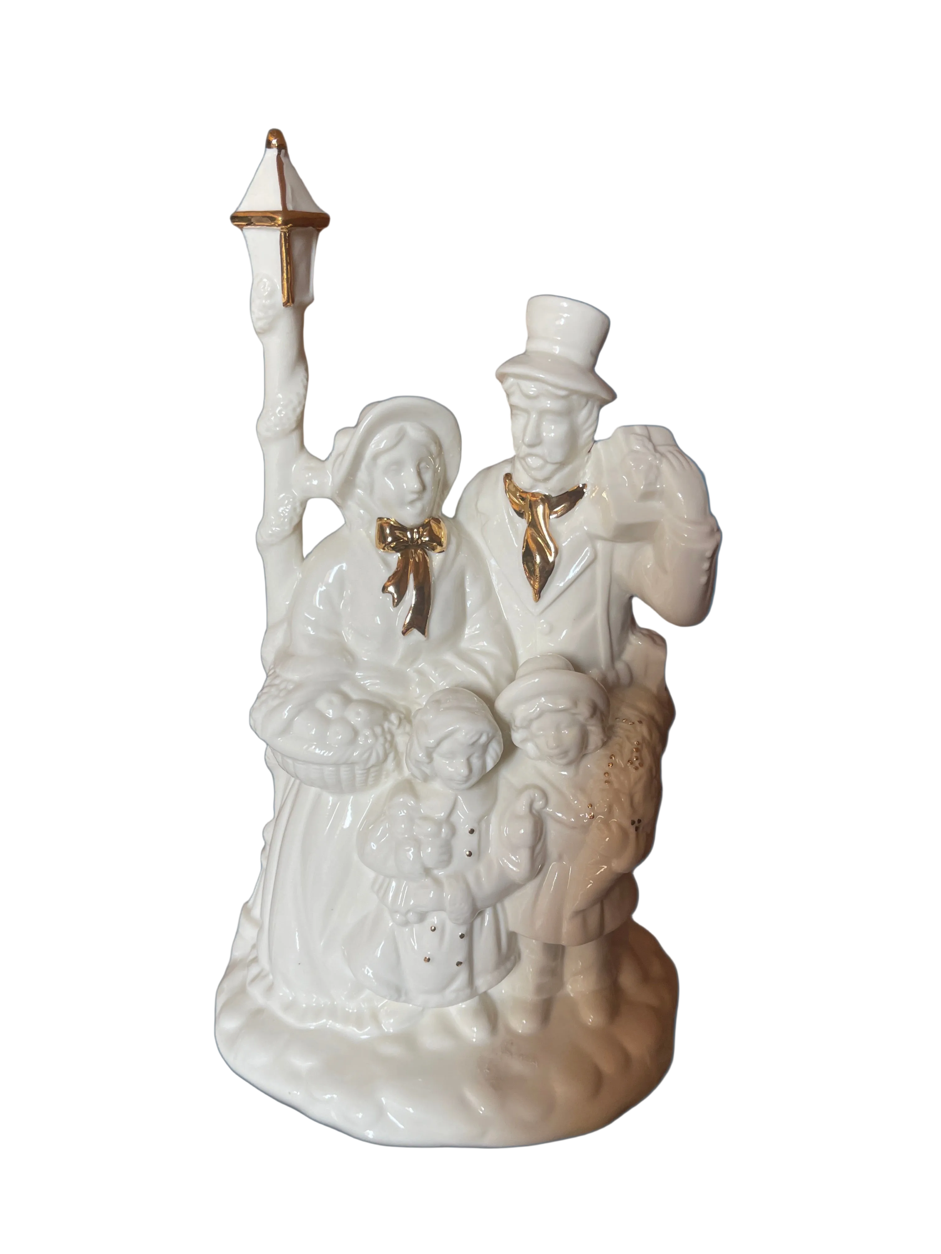 Christmas celebration, family of 4sculpture