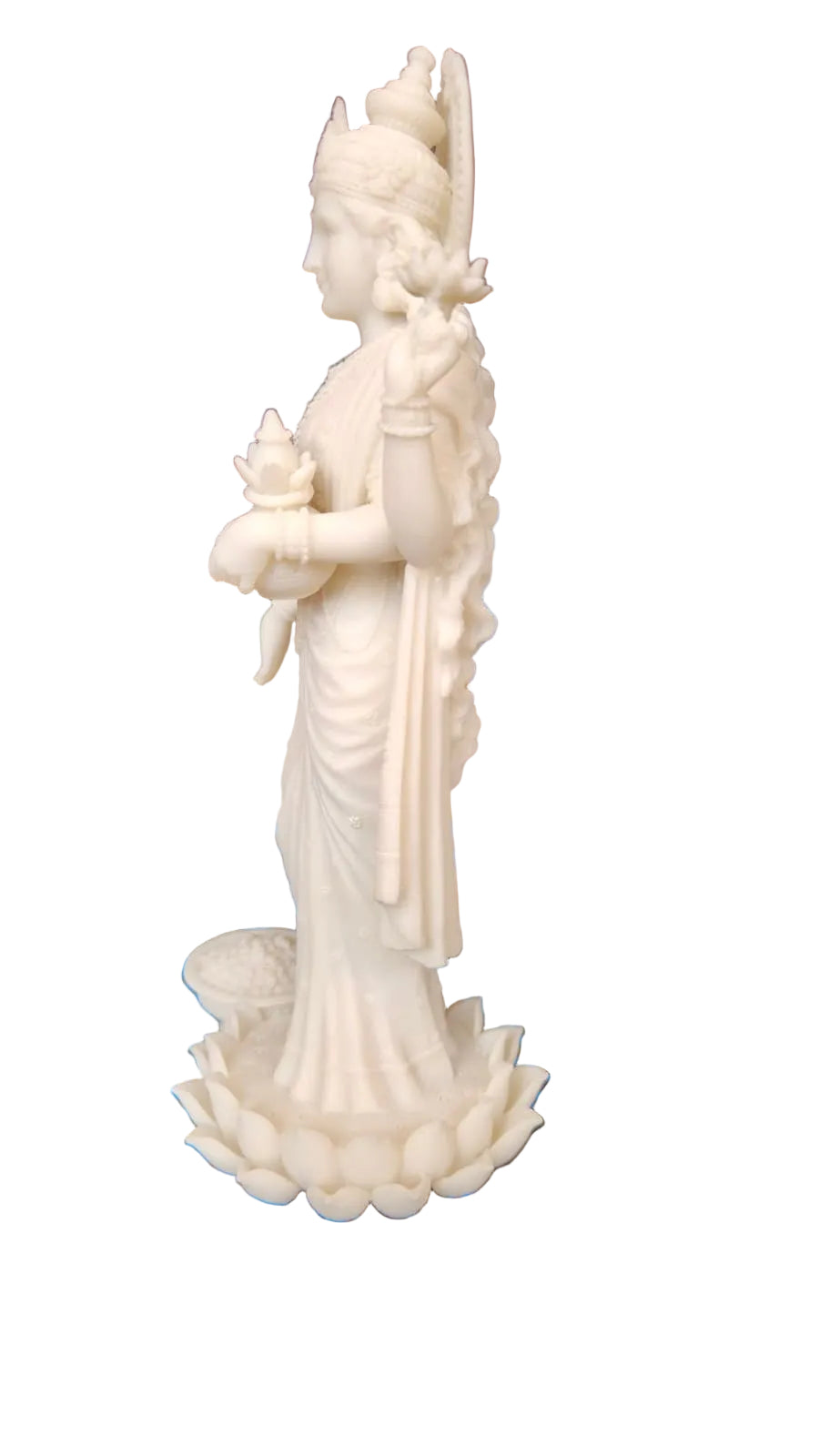 White marble, Laxmi standing
