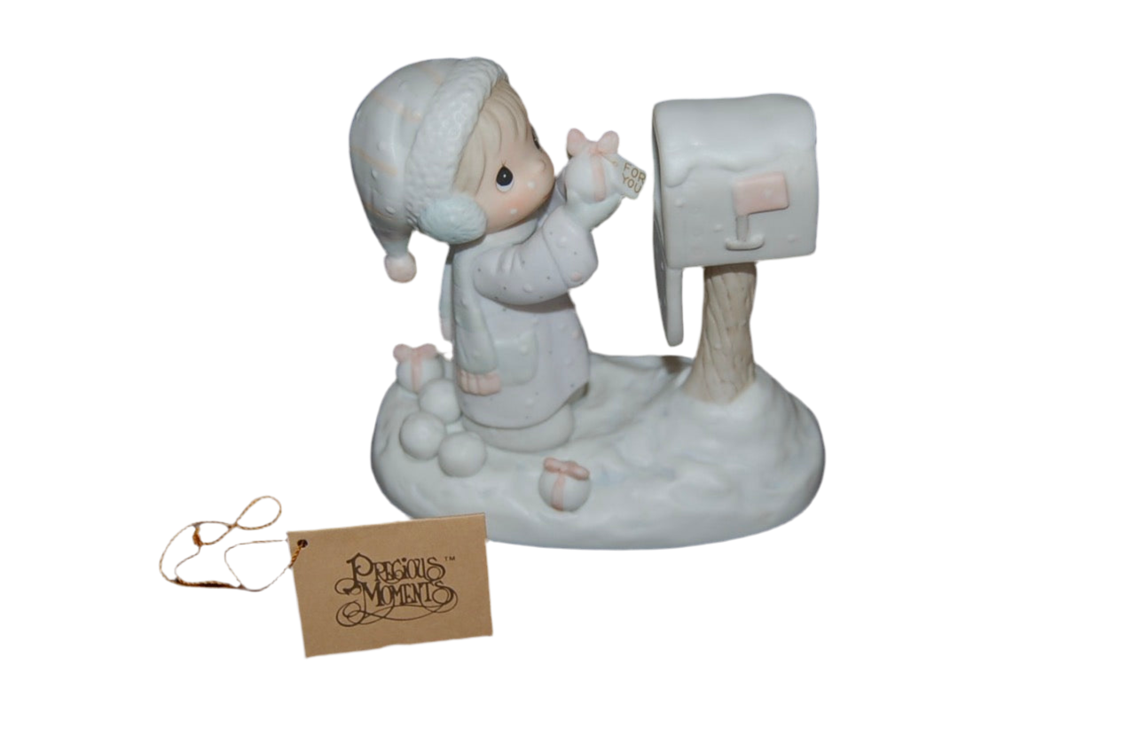 Precious Moments Enesco I'm Sending You A White Christmas Figurine