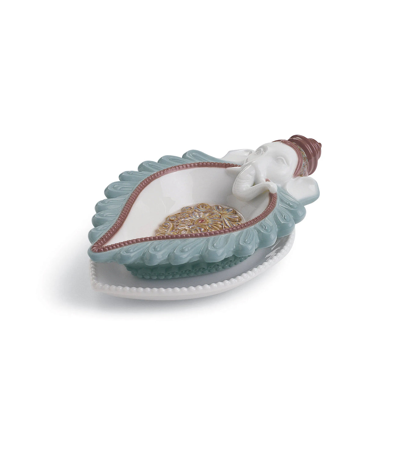 Lladro Ganesha Diya Figurine