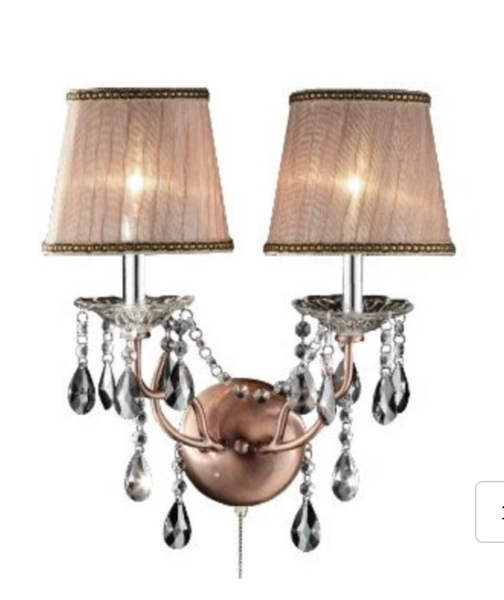 OK Lighting Crystal Wall SconesRosie Home
OK Lighting - Item #OK-5126S