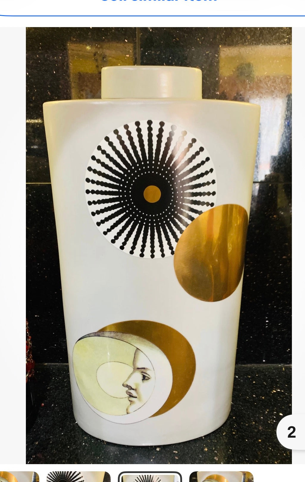 Fosienne Jouvin Paris Decorative LG Jar