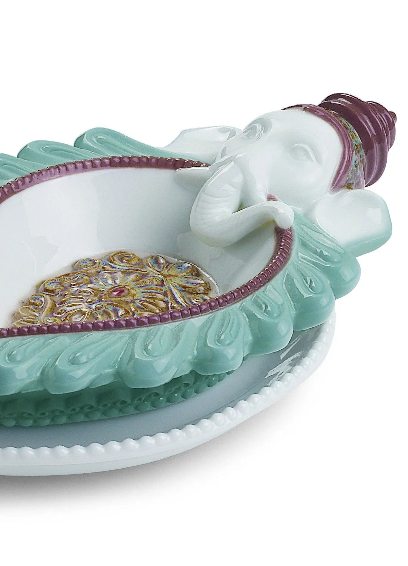 Lladro Ganesha Diya Figurine