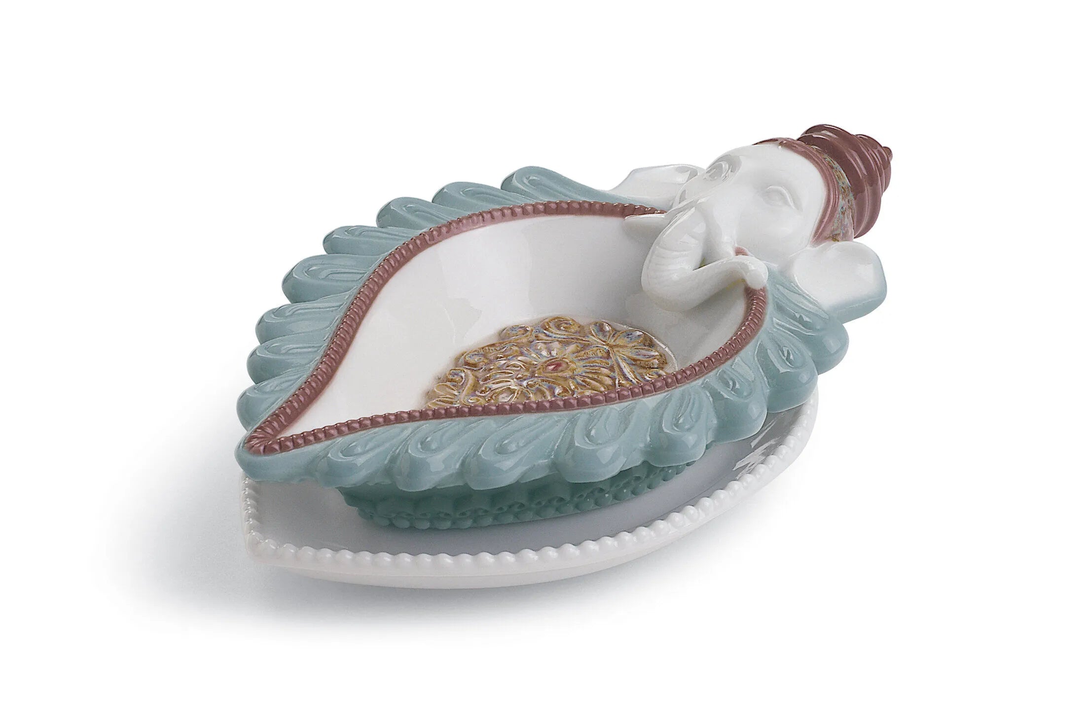 Lladro Ganesha Diya Figurine