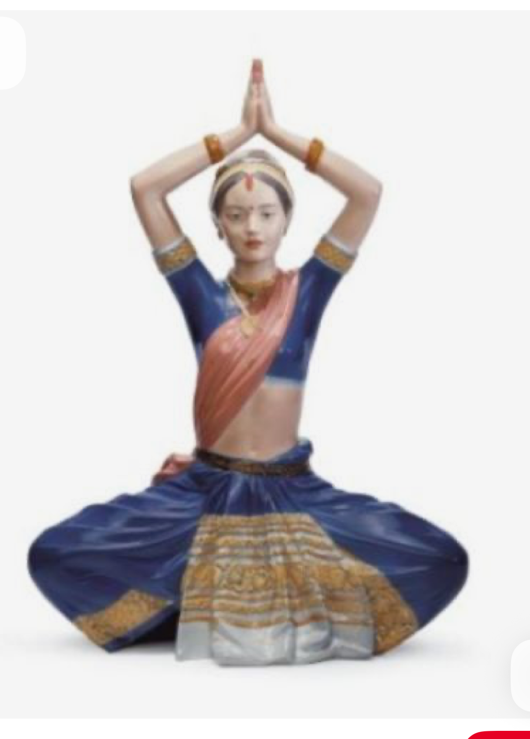 LLADRO PORCELAIN FIGURINE INDIAN DANCE
