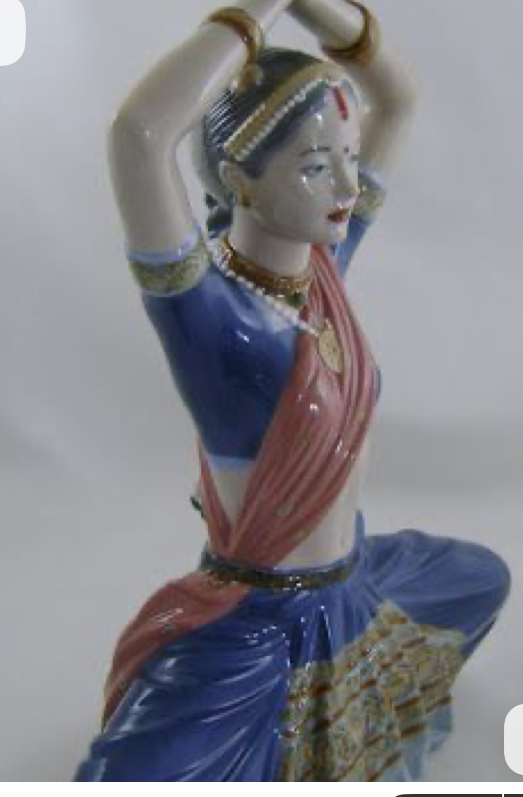 LLADRO PORCELAIN FIGURINE INDIAN DANCE
