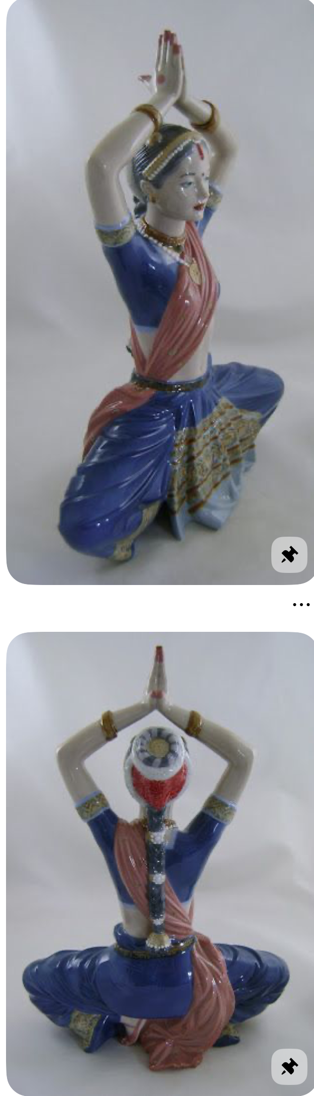 LLADRO PORCELAIN FIGURINE INDIAN DANCE