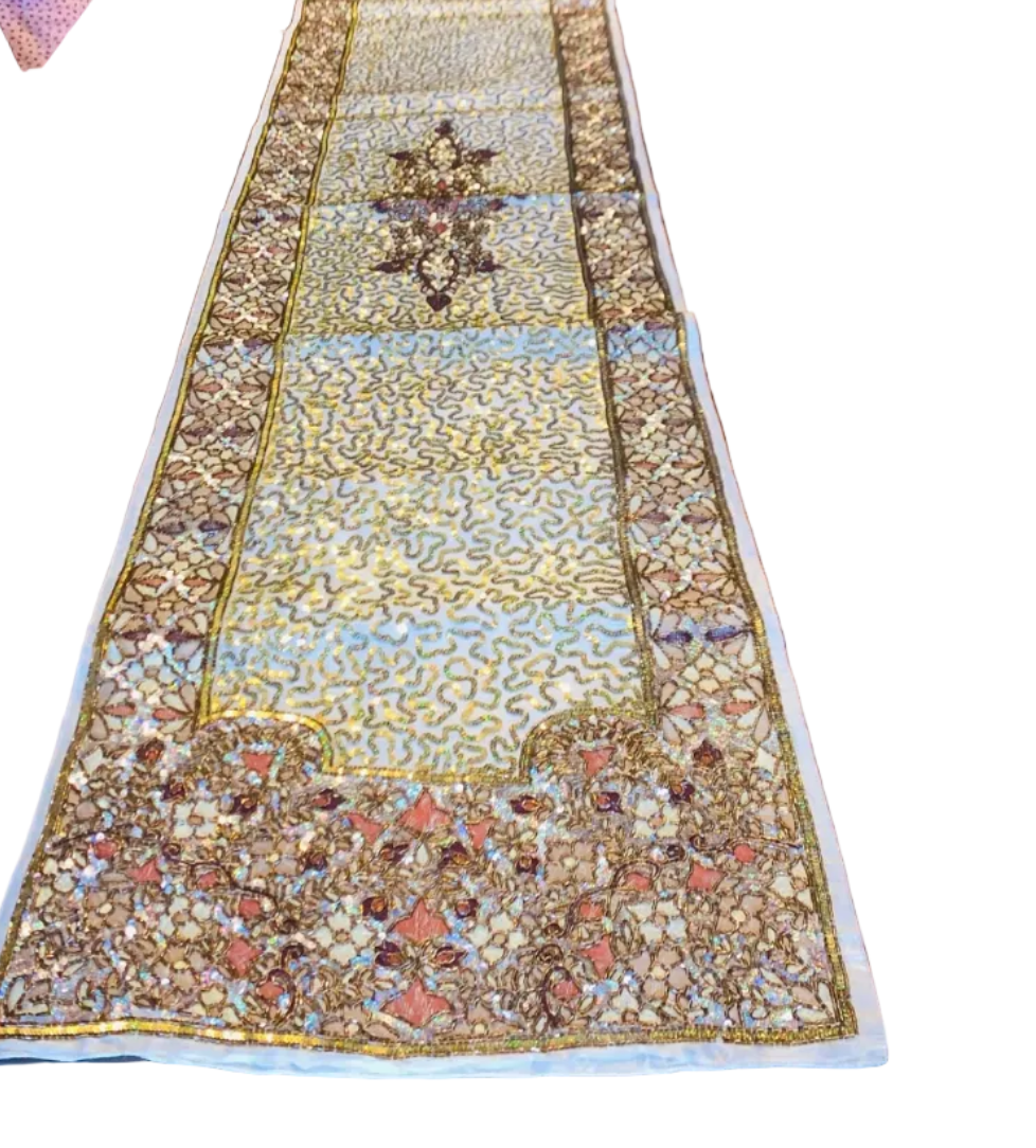 Luxurious Table Runner hand made