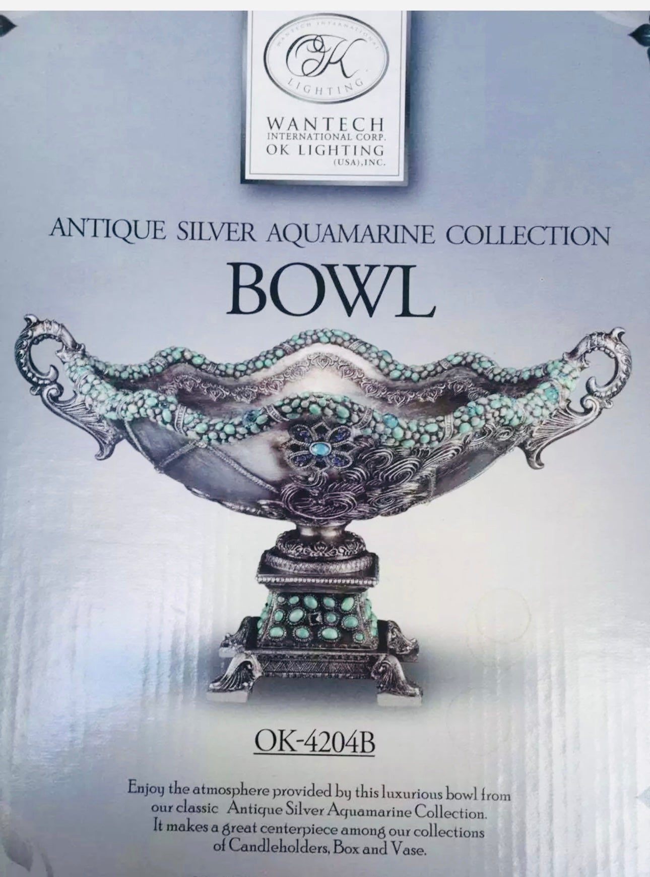 Antique silver Quamarine collection