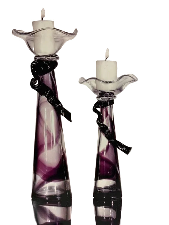 OK Lighting Elegant Glass Candle HoldersSet of 2
OK Lighting - Item #LG-5302C