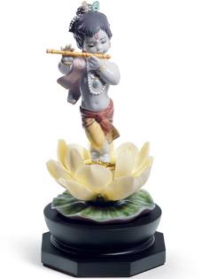 LLADRO 01008659 BAL GOPAL PORCELAIN LLADRO